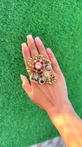 Roshni huge rings image 0