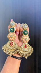 Kirti golden jhumka image 1