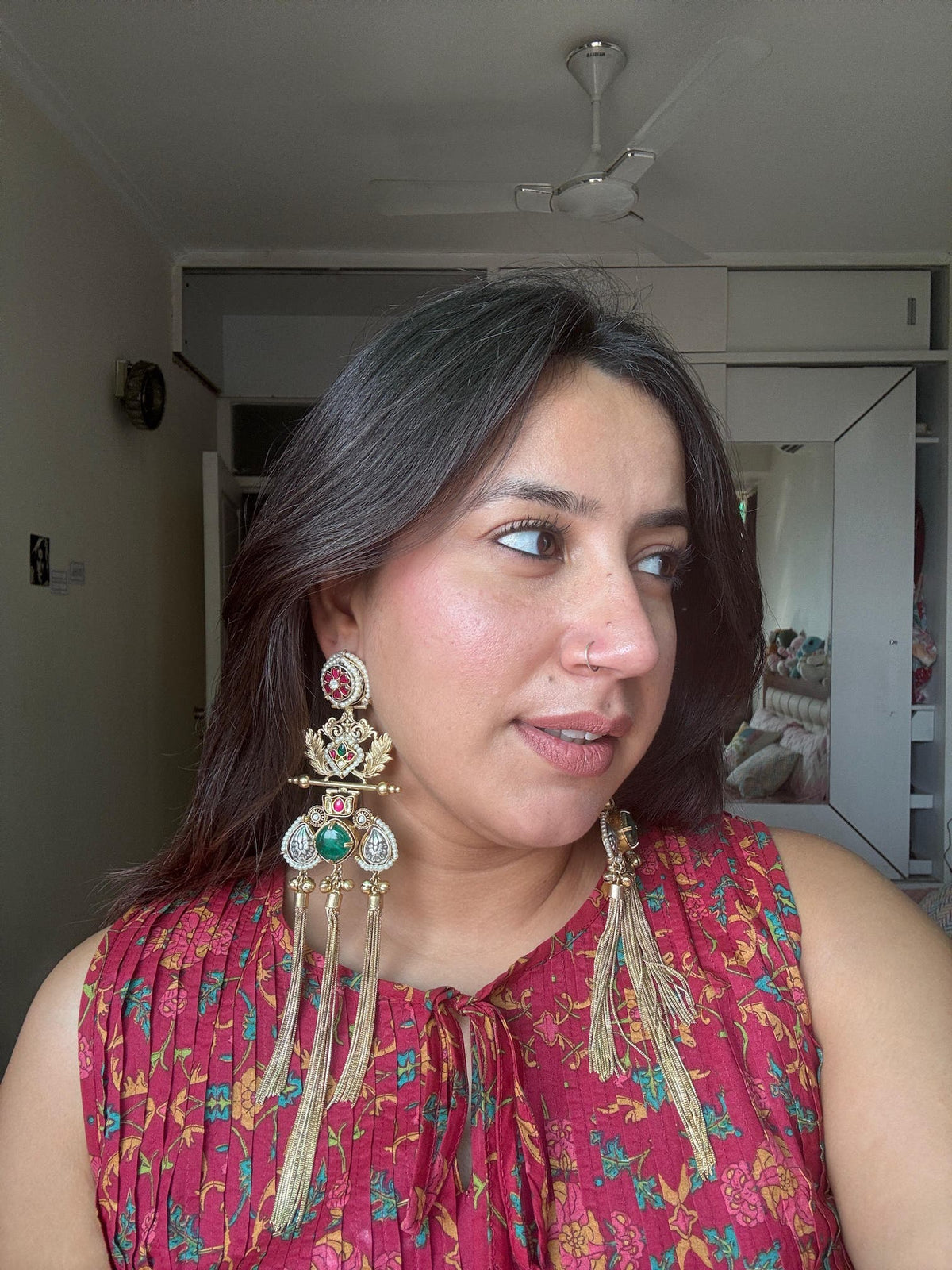 Isha earrings image 2