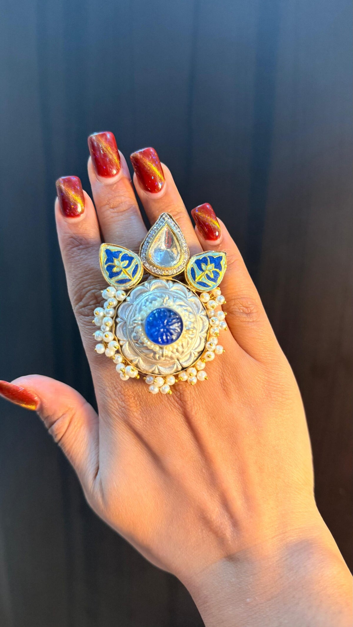Dual toned rings image 0