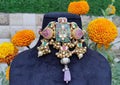 Deeksha choker - pink image 0