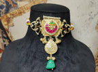 Ishani choker - blue image 3