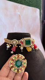 Sidya Choker with studs image 1
