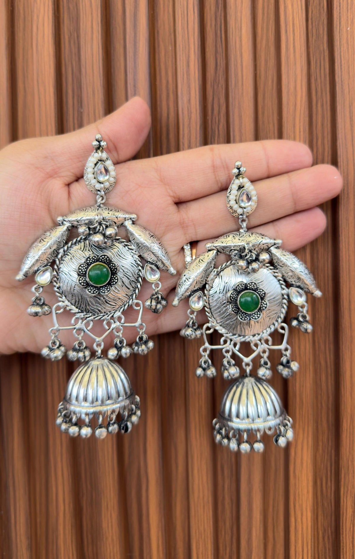 Oxidized Earrings9 image 0