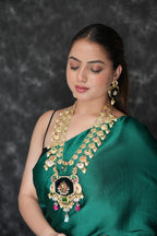 Maharani double layered blue long haar image 1