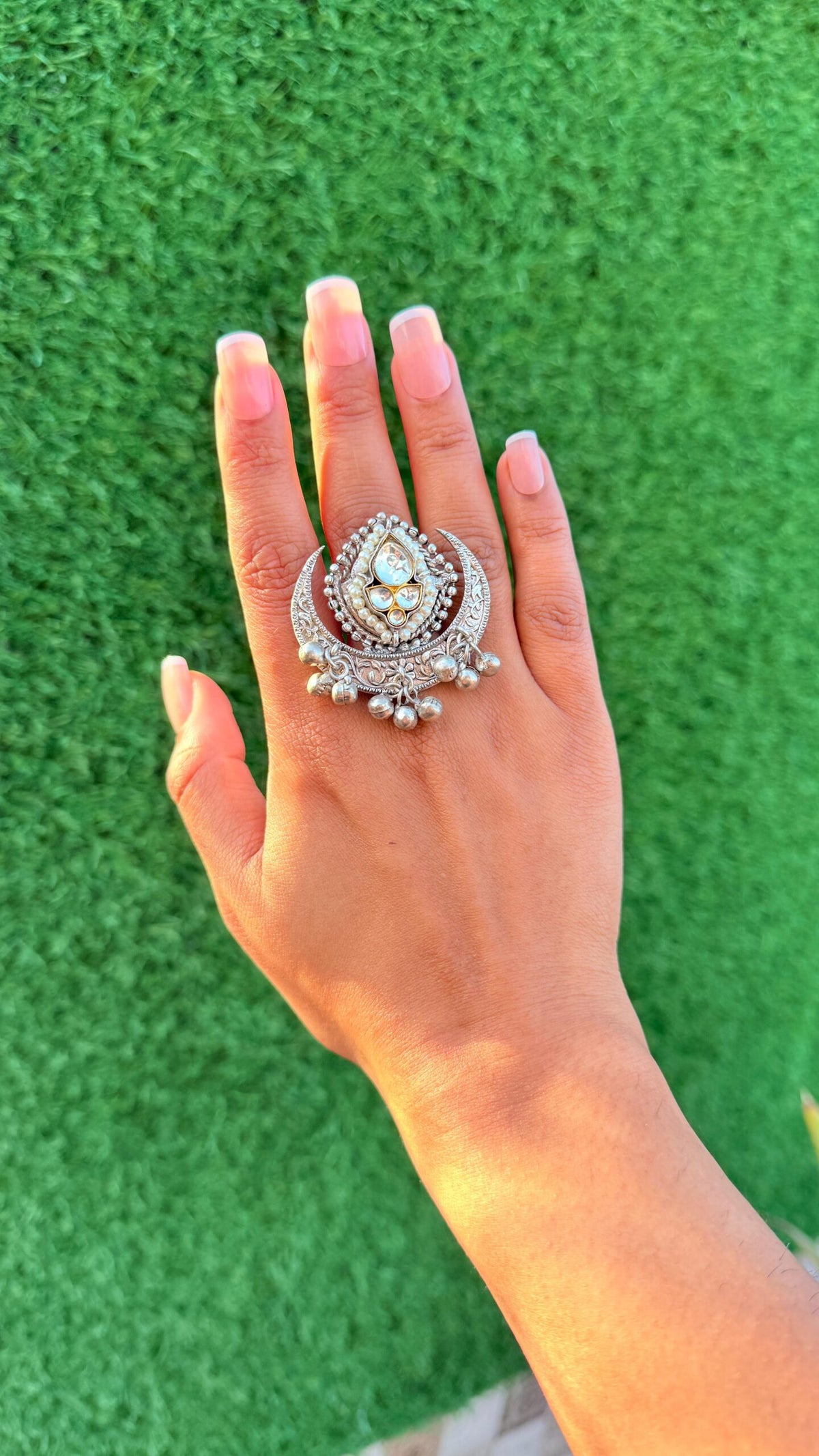 Silver Chand ring image 0