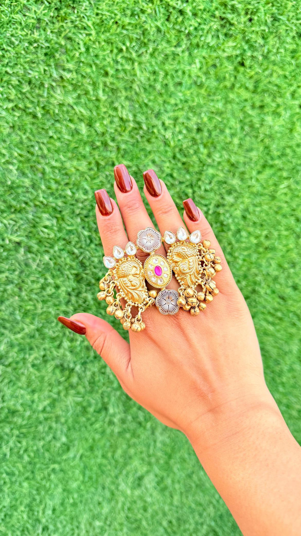 Mausam rings - Ruby image 1