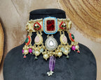 Mayuri choker - red image 1