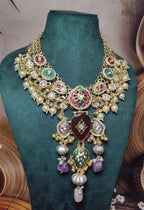Sidharth neckpiece - red image 2