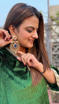 Farah earrings - Blue image