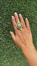 Uma Ring- Green image 0