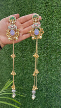 Dejhoor earrings - purple image 0