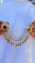Aarvi earrings - red image 0