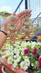 Naaz Kashmiri earrings - Yellow image 0