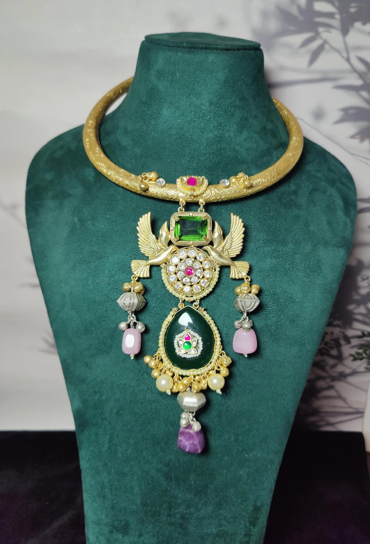 koyal hasli-dark green colour image 1