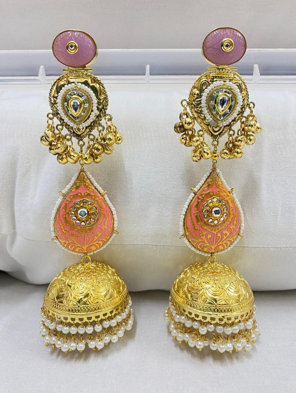 Amaya earrings - Pink image