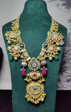 Ridhi long haar - light green and blue image 0