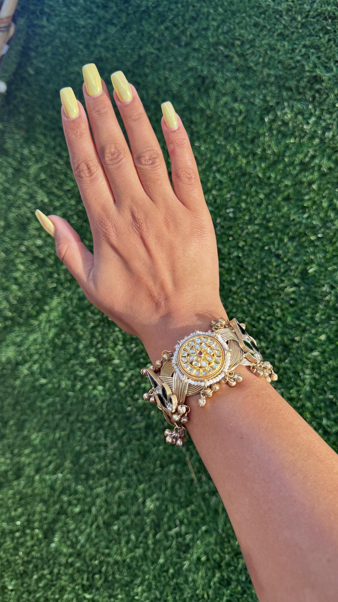 Gold plated handcuff image 0
