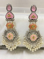 Amaya earrings 1.0 - Pink image