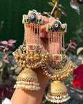 Ruhi Earrings-blue colour image 0