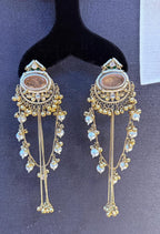 Kashish Earrings - Brown image