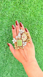 Riya ring - Green image 0