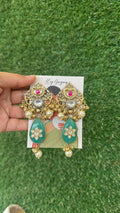 kirti earring- light green colour image 0