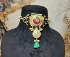 Ishani choker - blue image 2