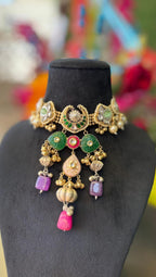 Chand Choker - Dark Green image
