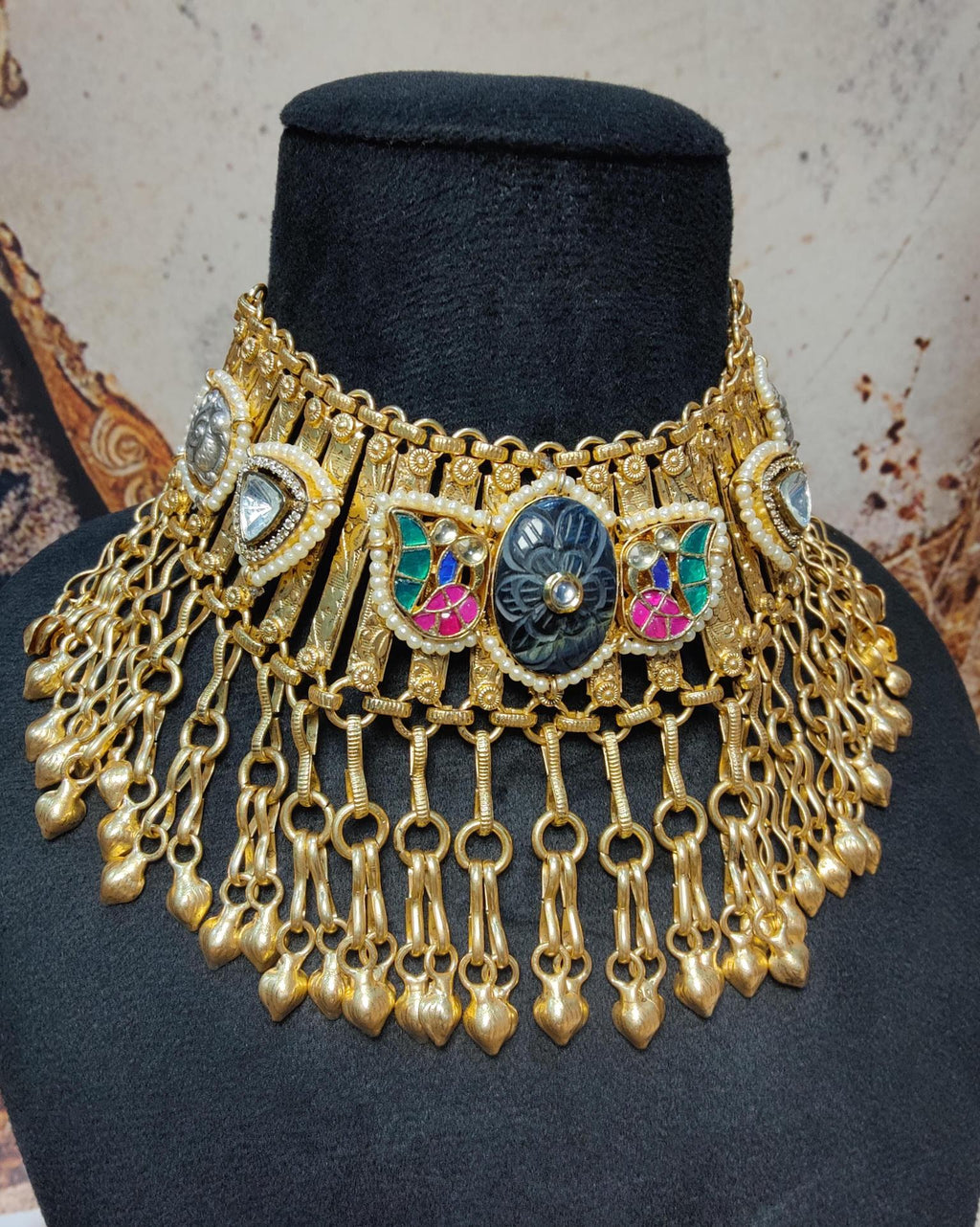 Alisha Choker - blue stone image 1
