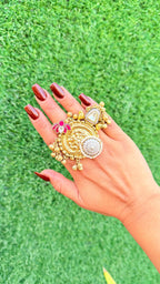 Raunak ring - Green image 1