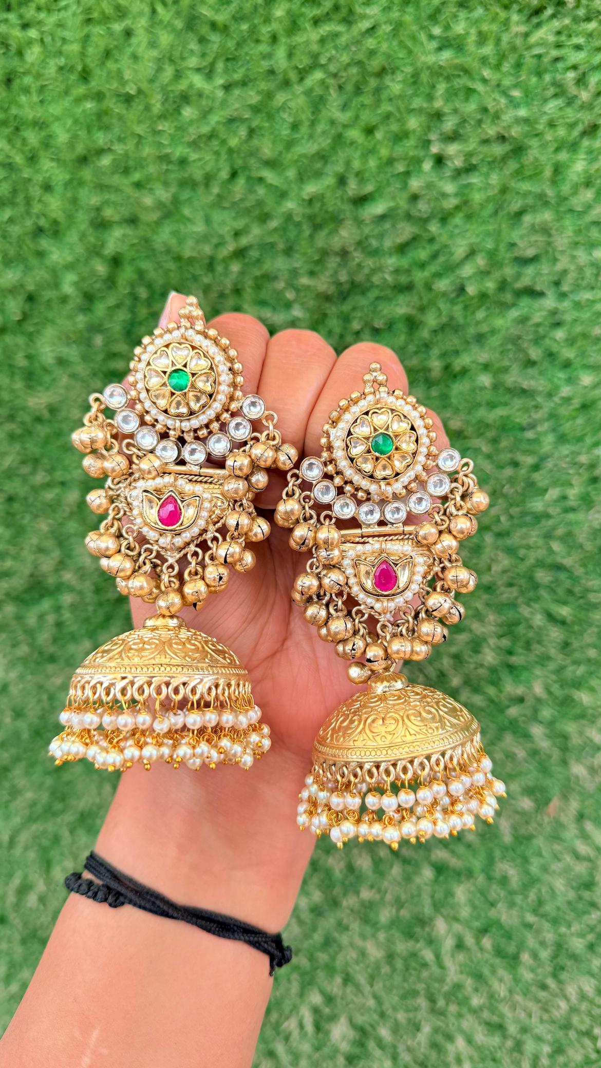 Sunheri Jhumka image 1