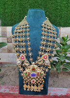Maharani haar -purple colour image 2