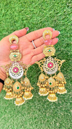 Ibadat Earrings 2.0 - Pink image