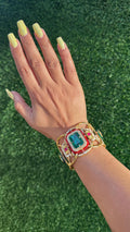 Alisha handcuff- green colour image 0