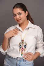 Mayur pendant-silver colour image 1