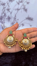 Studs28- light green  colour image 0
