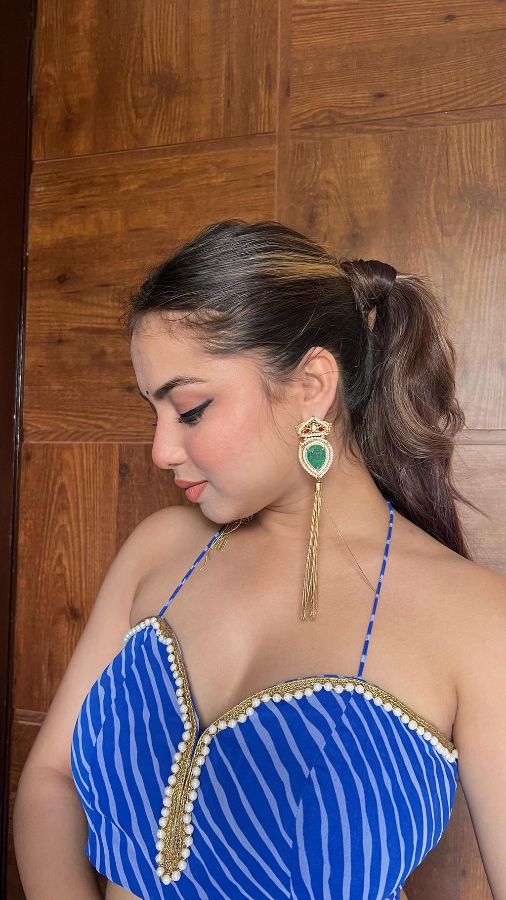 Falak tassle earrings image 1
