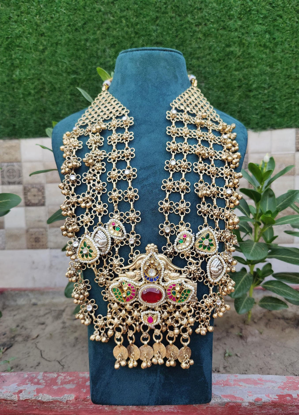 Maharani haar -red colour image 0
