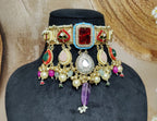 Mayuri choker - red image 0
