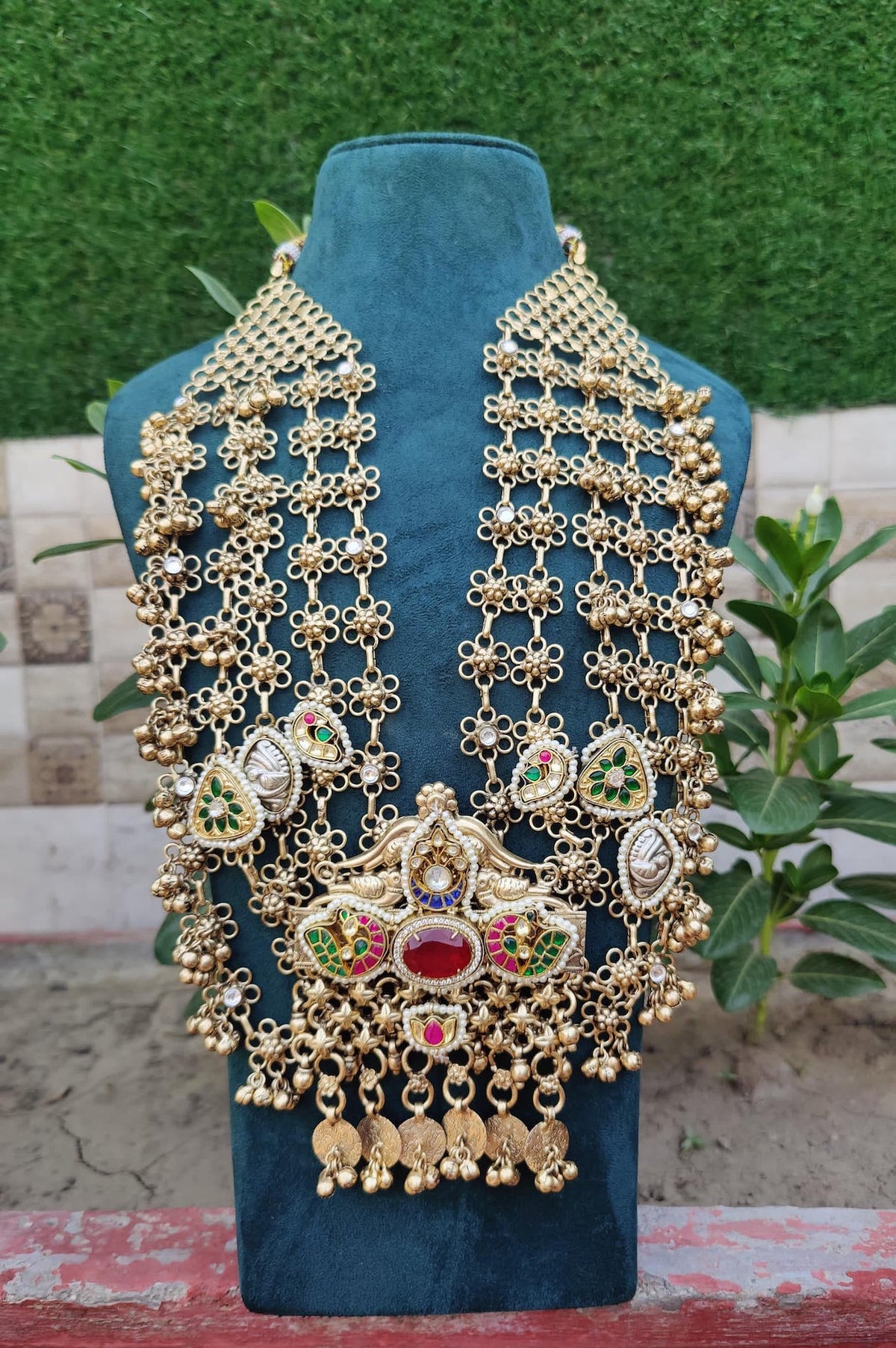 Maharani haar -red colour image 3