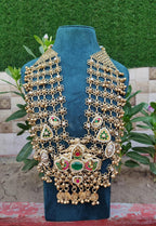 Maharani haar -Green colour image 1