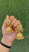 Pihu jhumki - gold image 0