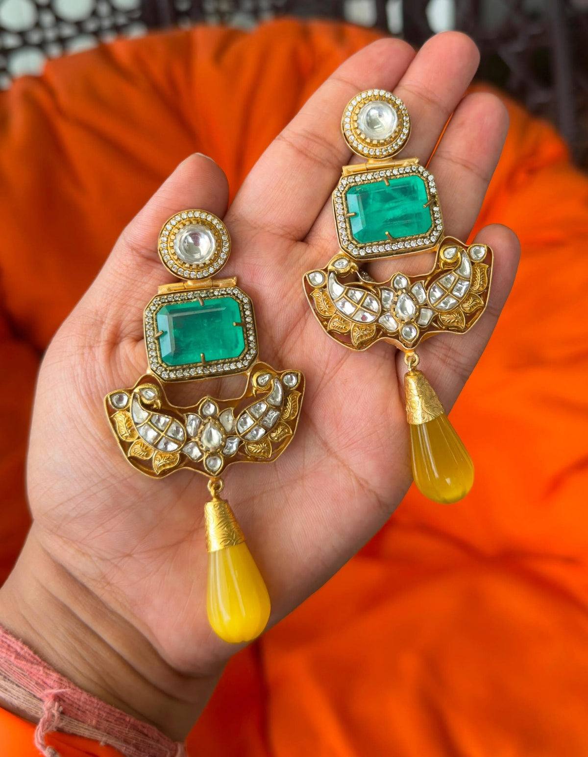 Darpan Earrings- Sabyasachi image 2