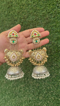 kiran jhumka-pink colour image 0