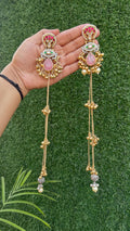 Dejhoor earrings - pink image 0