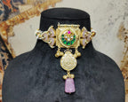 Ishani choker - pink image 0