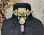 Ishani choker - pink image 1