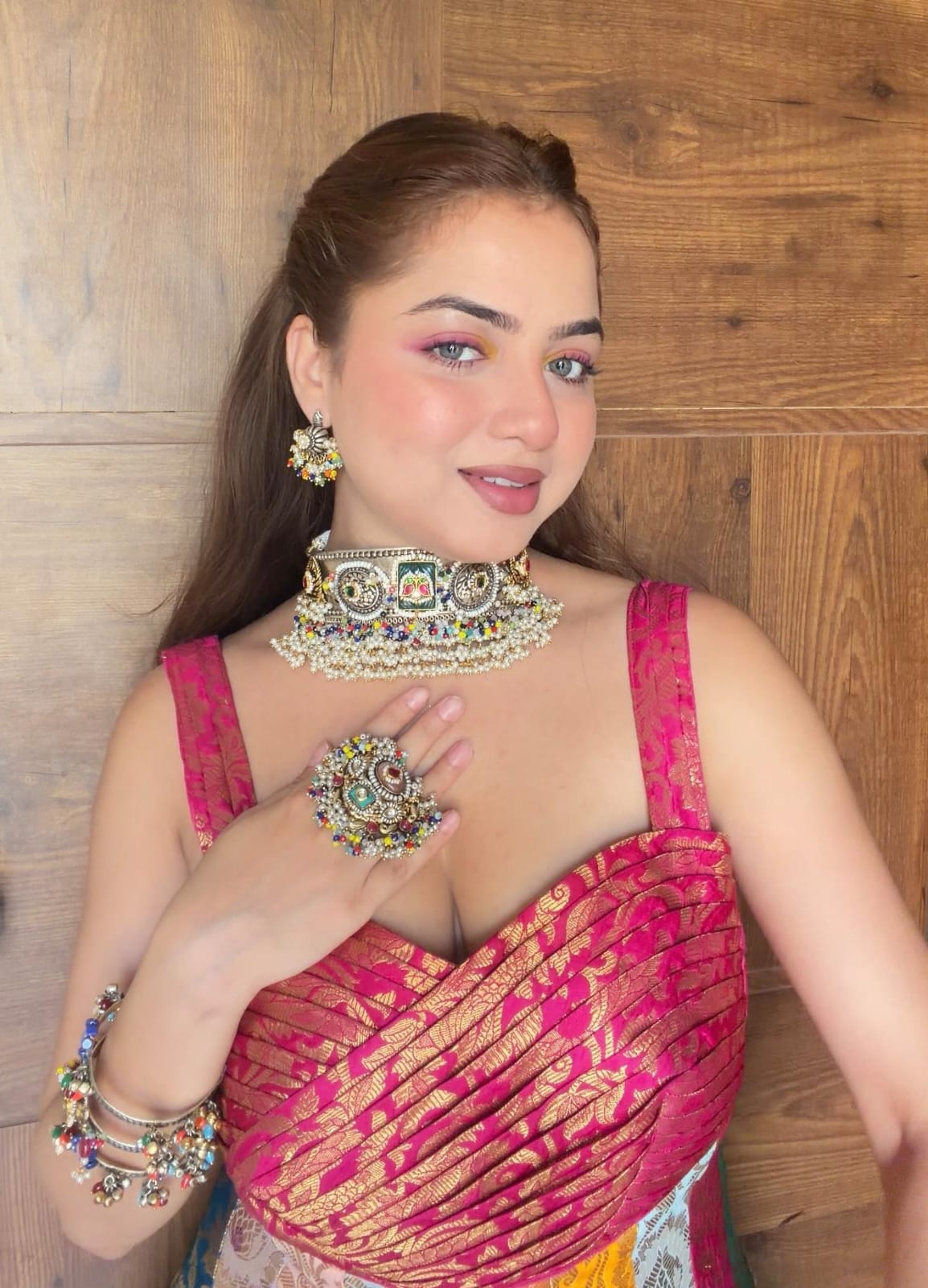 The Devyani choker set