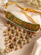 Red Partash choker